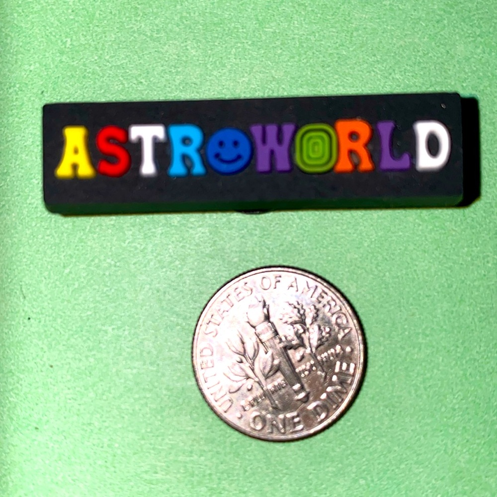 (10 for $15) ASTROWORLD Travis Scott Crocs Shoe Charms